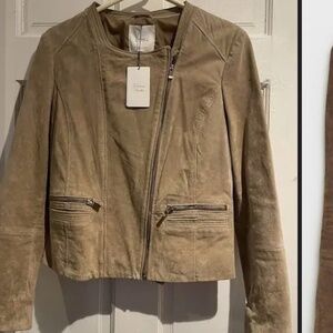 Mango leather jacket